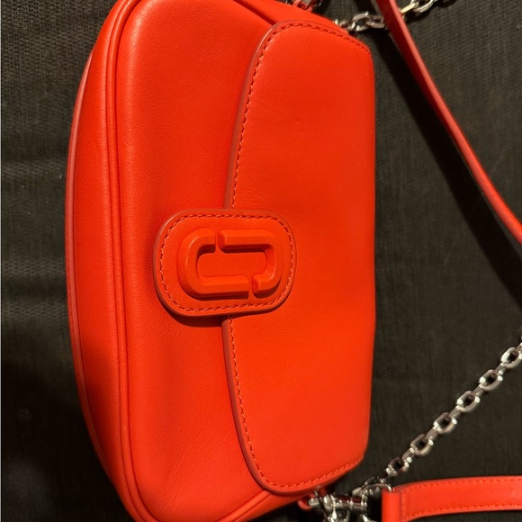 Used Orange Marc Jacob’s Leather Crossbody Bag - Picture 2 of 6